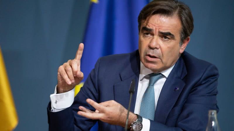 Margaritis Schinas, vice-presidente da Comissão Europeia - Getty Images