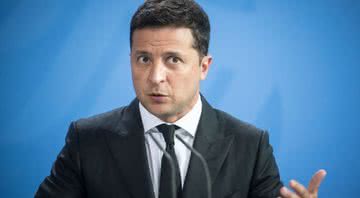 O presidente ucraniano Volodymyr Zelensky - Getty Images