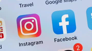 Ícones das redes sociais Instagram e Facebook - Getty Images