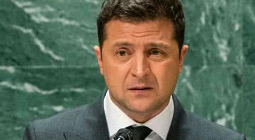 Volodymyr Zelensky, o presidente da Ucrânia - Getty Images