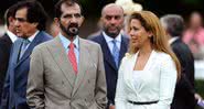 Mohammed bin Rashid al Maktoum ao lado da princesa Haya - Getty Images