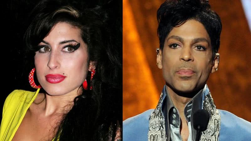 Amy Winehouse e Prince - Getty Images