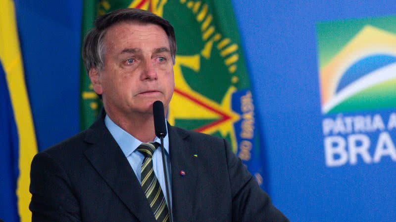 O presidente Jair Bolsonaro em evento oficial - Getty Images