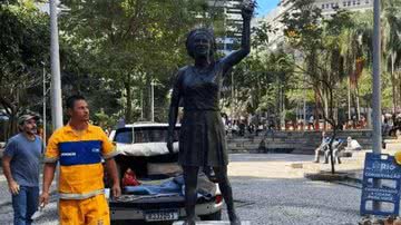 Estátua de Marielle - Divulgação / Instituto Marielle Franco