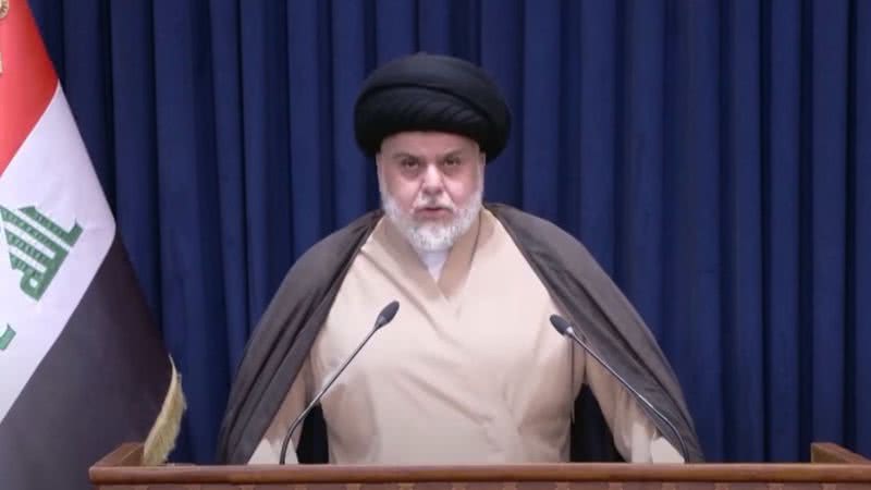 Moqtada al Sadr - Divulgação / Youtube / France 24 English