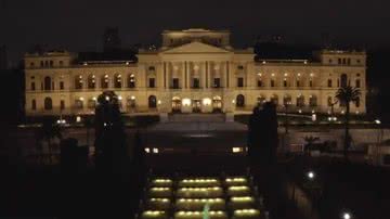 Fachada do Museu do Ipiranga - Divulgação / vídeo / G1