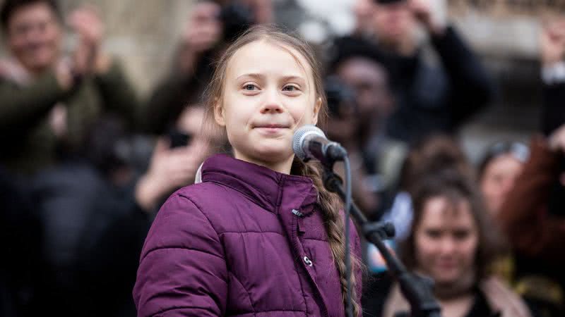 A ativista Greta Thunberg - Getty Images