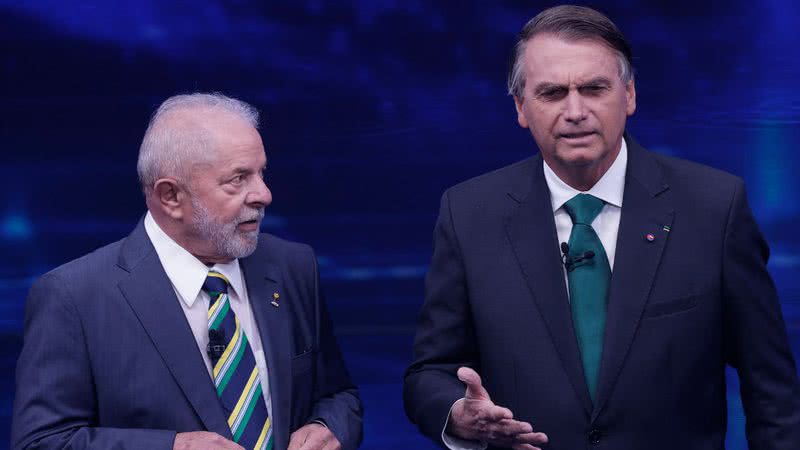 O presidente Lula ao lado do ex-presidente Jair Bolsonaro - Getty Images