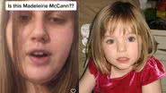 Jovem acredita ser Madeleine McCann - Divulgação/TikTok e Metropolitan Police