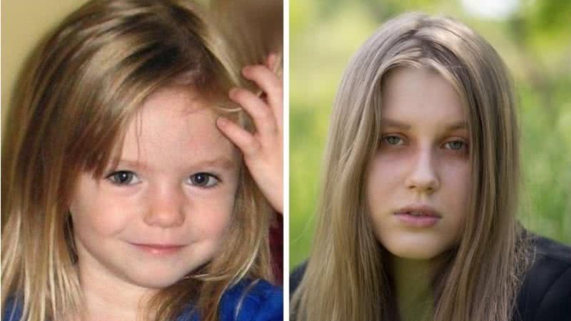 Jovem diz ser Madeleine McCann - Divulgação / Redes sociais