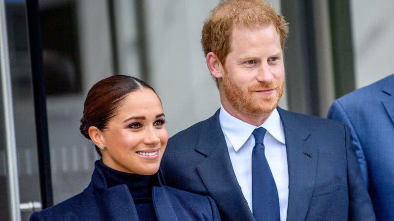 O príncipe Harry e sua esposa Meghan Markle - Getty Images