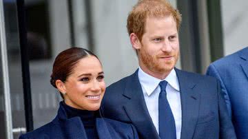 Meghan Markle ao lado do príncipe Harry - Getty Images