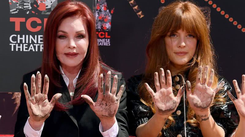 Priscilla Presley e sua neta Riley - Getty Images