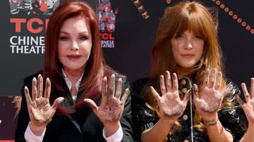 Priscilla Presley e sua neta Riley - Getty Images