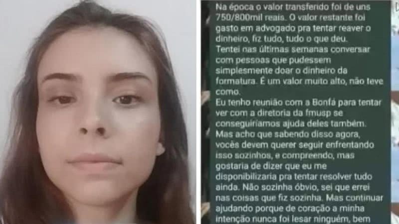 A aluna Alicia Dudy Muller - Divulgação / G1