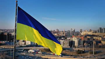 Bandeira ucraniana - Getty Images