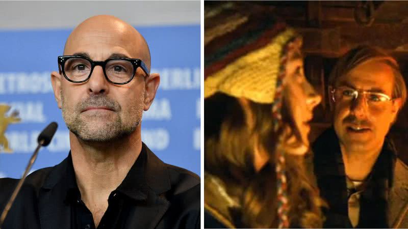 O ator Stanley Tucci interpretou - Getty Images / Divulgação / Hollywood Forever TV