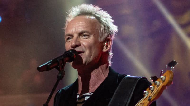 O músico Sting durante apresentação - Wikimedia Commons /  Raph_PH - QueenbdayRAH210418-34