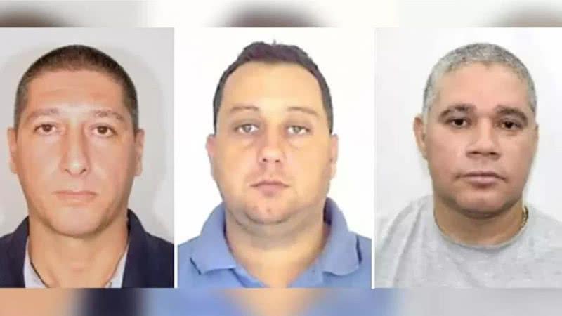 Ronnie Lessa, Élcio de Queiroz e Maxwell Simões Corrêa, acusados do assassinato - Divulgação / Redes sociais