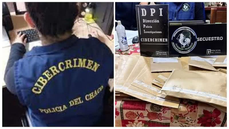 Polícia argentina investiga o caso denunciado pelo ladrão - Divulgação / Polícia del Chaco