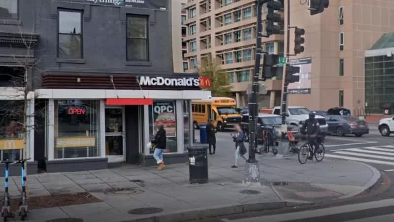 McDonald's onde ocorreu o crime - Divulgação/Google