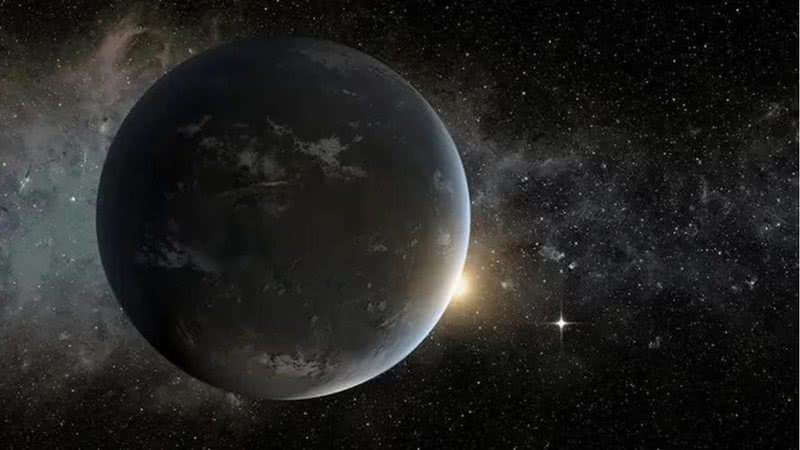 Ilustração de um exoplaneta - Divulgação/NASA