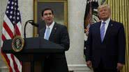 Donald Trump e Mark Esper - Getty Images