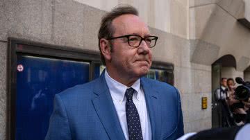 Kevin Spacey durante audiência preparatória em Londres - Getty Images