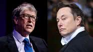 Elon Musk e Bill Gates - Getty Images