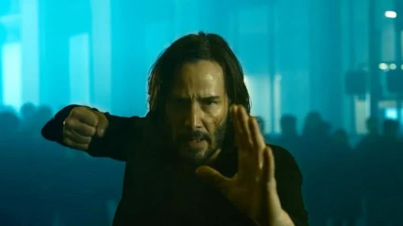 Keanu Reeves em cena do novo trailer - Divulgação / Warner