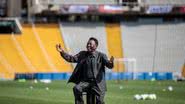 Pele em estádio de Barcelona - Getty Images