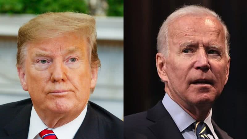 Donald Trump e Joe Biden, respectivamente - Wikimedia Commons / Flickr