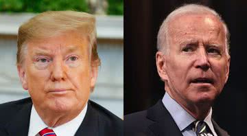 Donald Trump (à esq.) e Joe Biden (à dir.) - Divulgação/ Wikimedia Commons/ Flickr