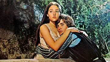 Os atores Leonard Withing e Olivia Hussey como Romeu e Julieta - Divulgação / Paramount