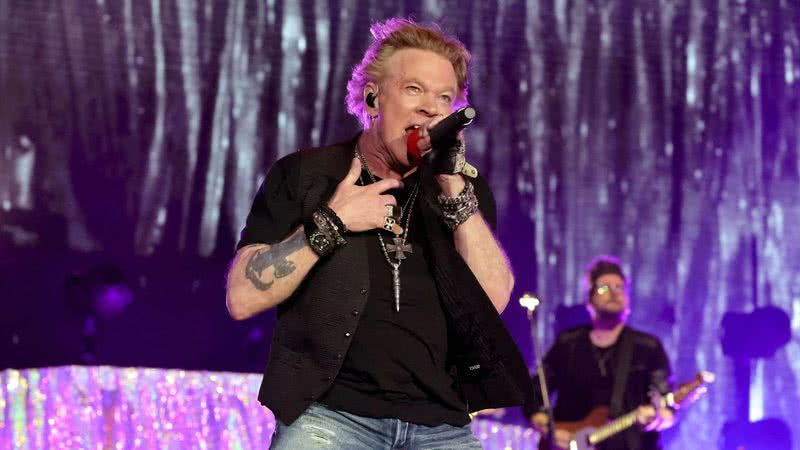 Axl Rose, vocalista do Guns n' Roses - Getty Images