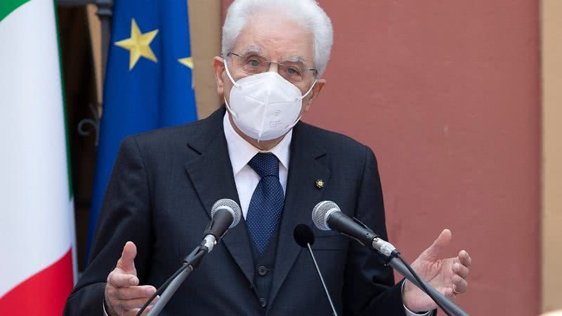 O presidente italiano Sergio Mattarella - Getty Images