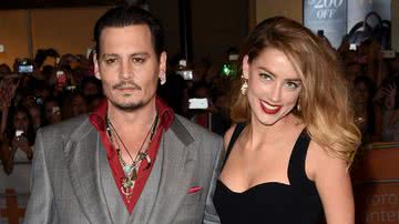 Atriz Heard e Johnny Depp - Getty Images