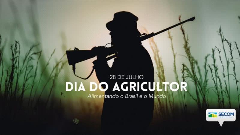 Imagem usada pela Secom no Dia do Agricultor - Divulgação/ Secretaria de Comunicação Social da Presidência da República