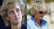 Diana (à esqu.) e Camilla (à dir.) - Divulgação/Vídeo e Getty Images