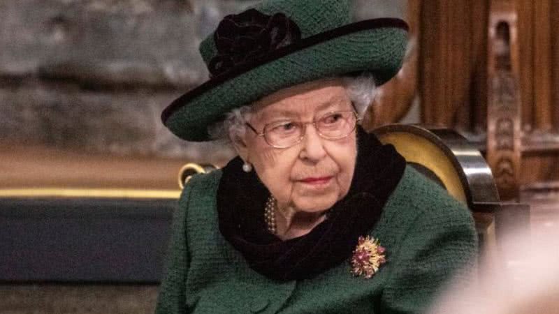 Fotografia de Rainha Elizabeth II durante o compromisso - Getty Images