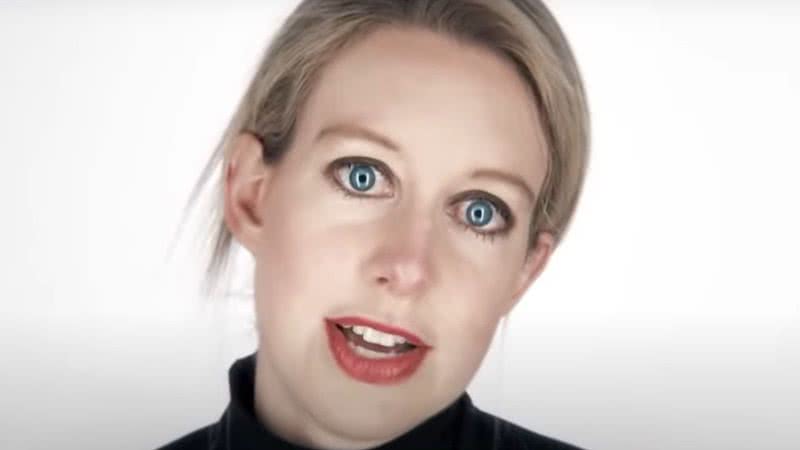 Elizabeth em vídeo de sua companhia Theranos - Divulgação/ Youtube/ Today