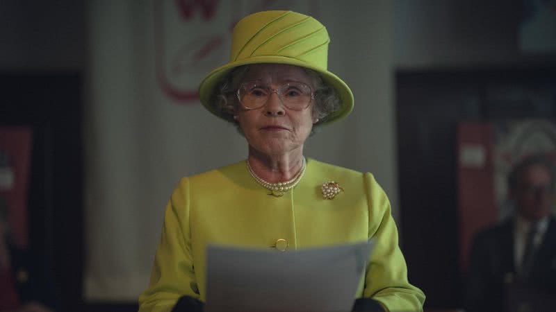 Imelda Staunton como rainha Elizabeth II em ‘The Crown’ - Divulgação/Netflix