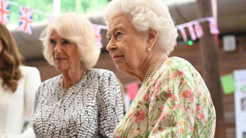 Fotografia de Elizabeth e Camilla - Getty Images