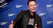 Elon Musk durante evento público em 2020 - Getty Images