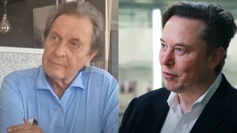 Errol Musk (à esqu.) e Elon Musk (à dir.) - Divulgação/Vídeo/Youtube