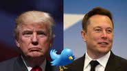 Donald Trump e Elon Musk - Getty Images e Pixabay