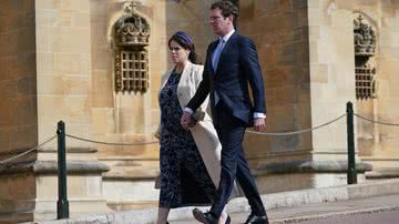 A princesa Eugenie e Jack Brooksbank - Getty Images