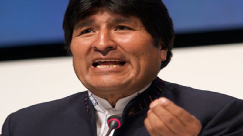 Evo Morales, ex-presidente da Bolívia - Wikimedia Commons