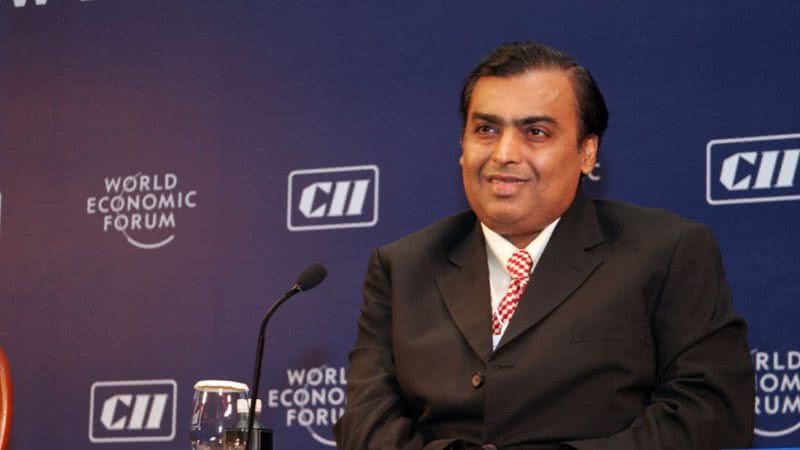 Mukesh Ambani, nono homem mais rico do mundo - Wikimedia Commons