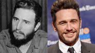 Fidel Castro e James Franco - Domínio Público via Wikimedia Commons / Getty Images